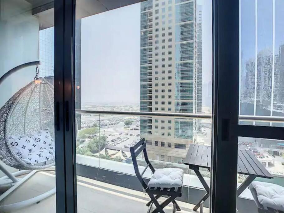 Luxury Modern Studio In Jlt With Amazing View & Rooftop Pool - Sleeps 3 두바이 외부 사진